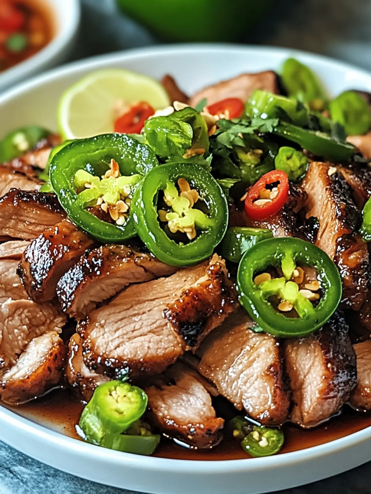 Sweet Jalapeno Pork: A Flavorful Twist on Tenderloin Bliss 4 Sweet Jalapeno Pork