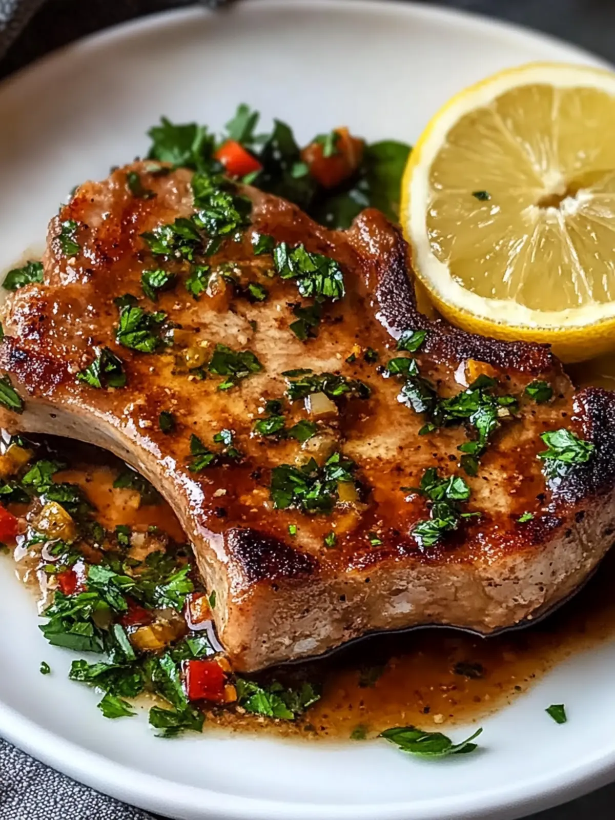 Transform Dinner with Juicy Sicilian Pork Chops Delight 3 Juicy Sicilian Pork Chops
