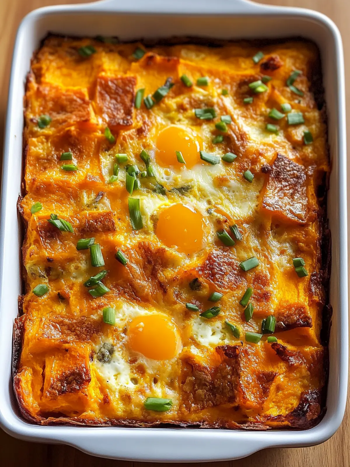 Sweet Potato Egg Casserole