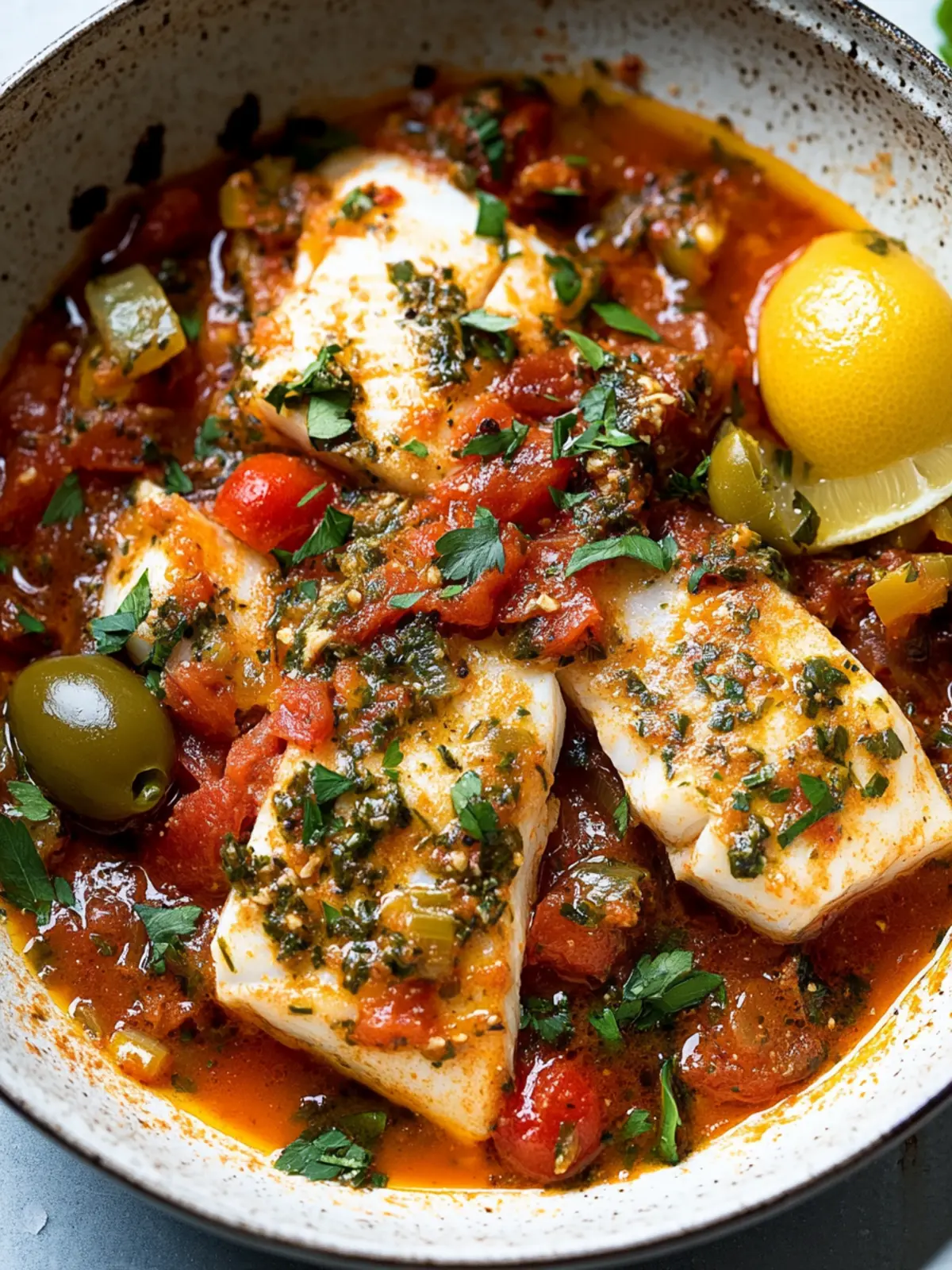 Savory Fish Puttanesca: Quick Italian Flavor in 20 Minutes 3 Fish Puttanesca