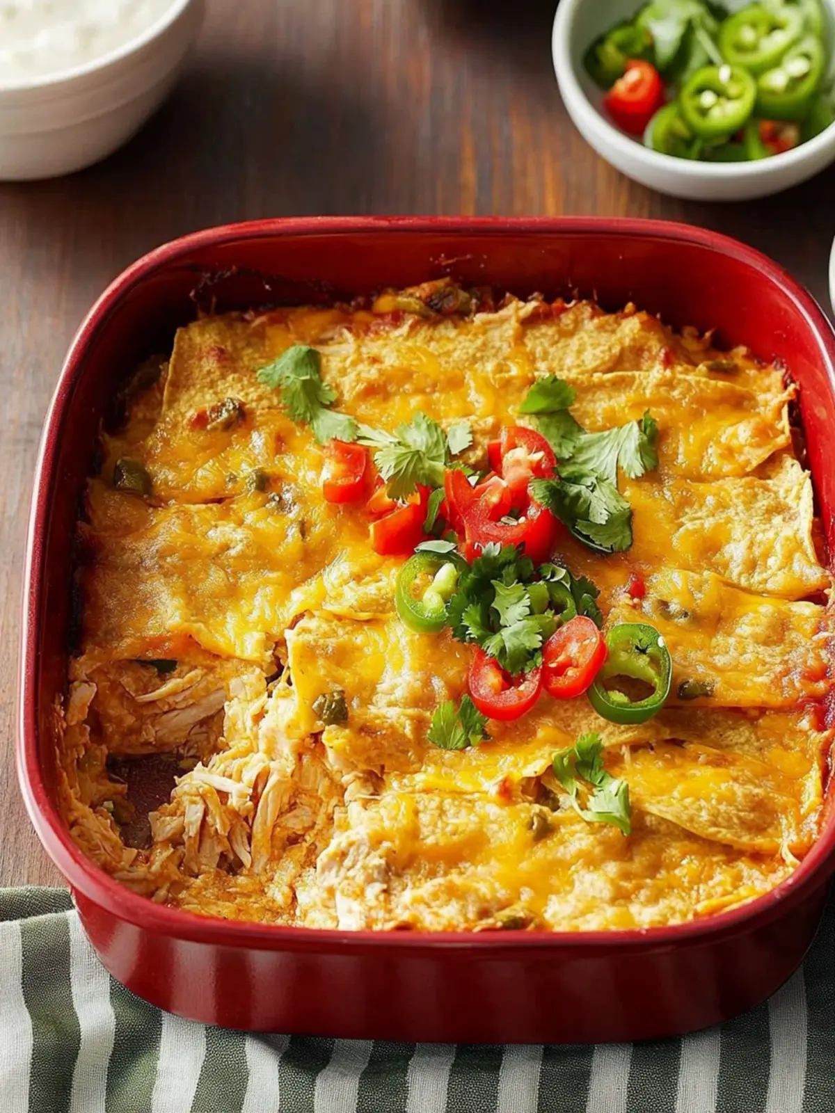 Ultimate Chicken Tortilla Casserole for Cozy Family Dinners 5 Chicken Tortilla Casserole
