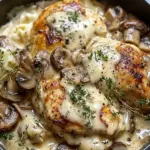 Savory Mushroom Asiago Chicken Ready in Just 40 Minutes 2 Mushroom Asiago Chicken