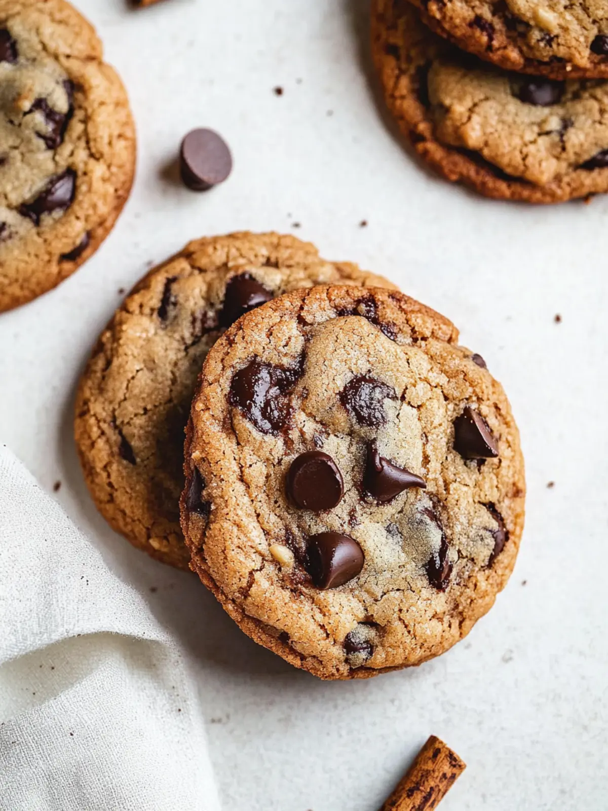 Vietnamese Cinnamon Chocolate Chip Cookies