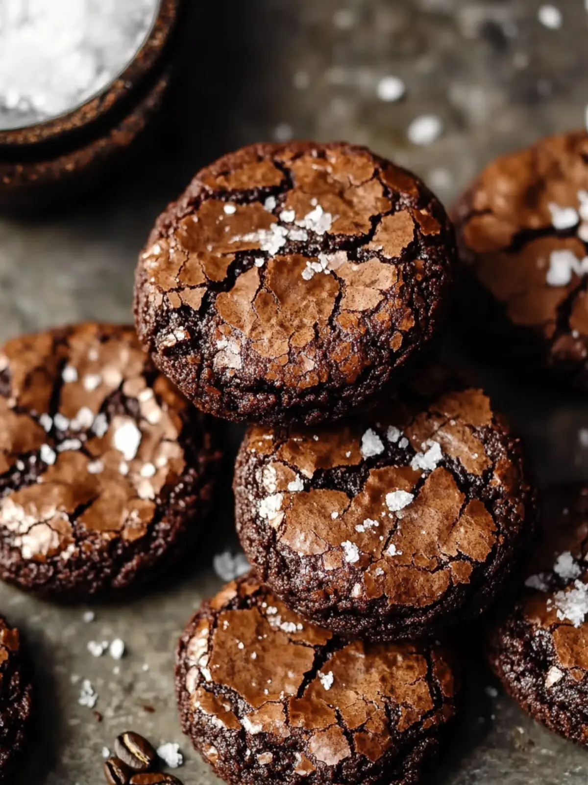 Irresistible Salted Espresso Brownie Cookies You’ll Crave Daily 4 Salted Espresso Brownie Cookies