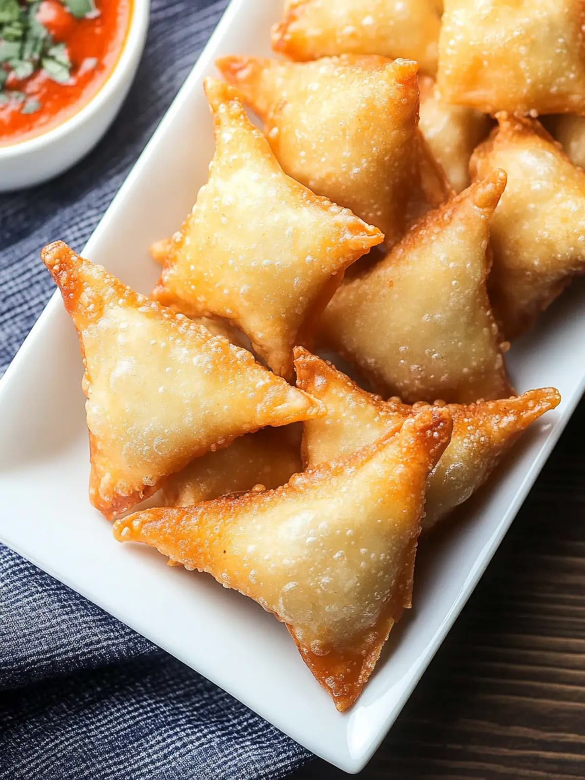 Delicious Buffalo Chicken Rangoons for Spicy Snack Lovers 4 Buffalo Chicken Rangoons