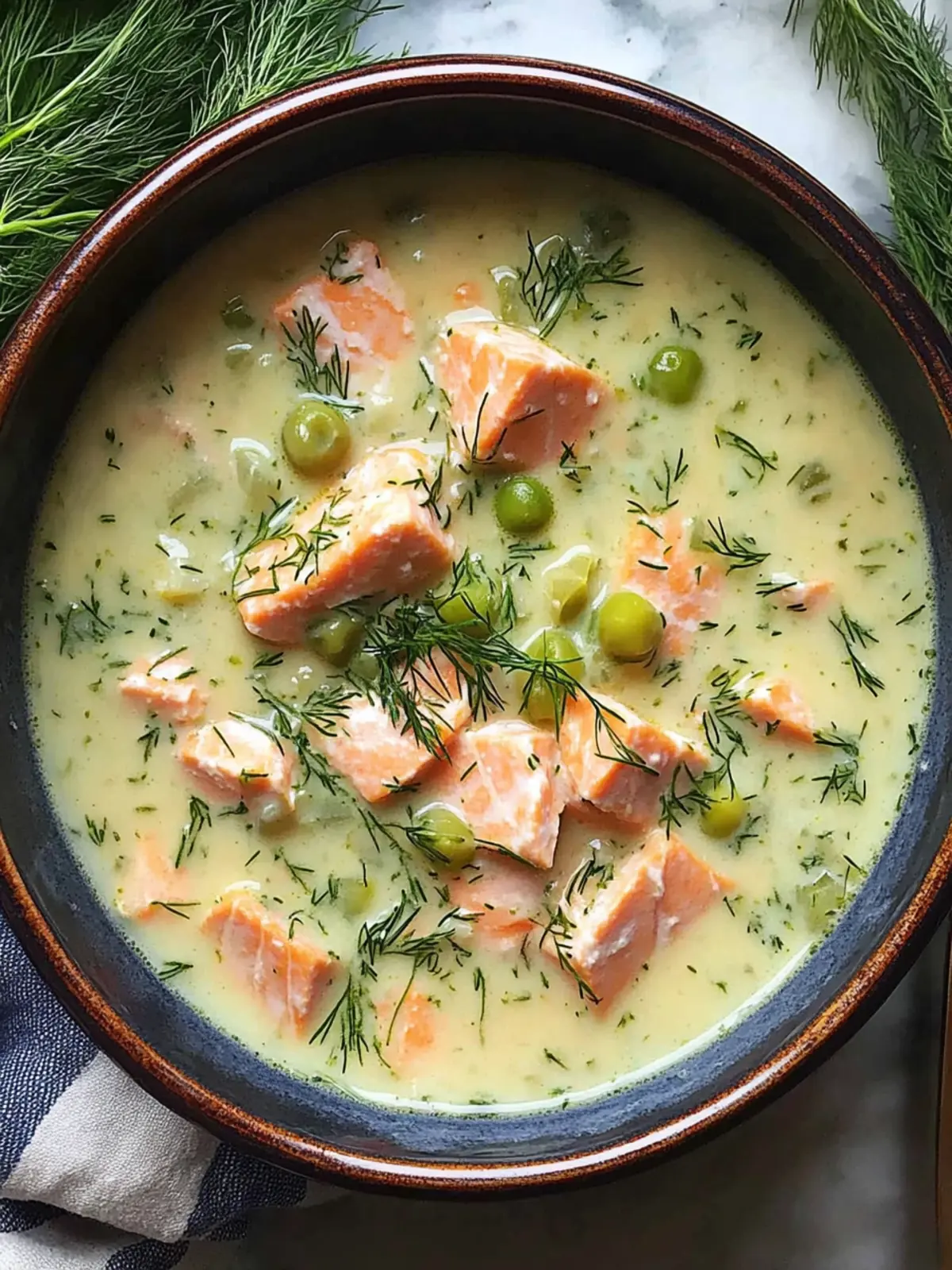 Creamy Dill Salmon Soup That Warms Your Soul Instantly 4 Creamy Dill Salmon Soup