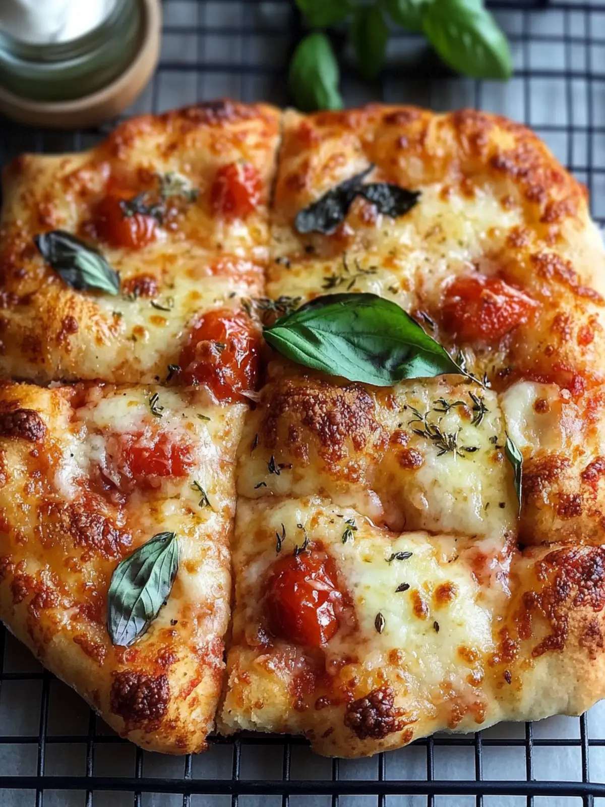 Margherita Pizza Focaccia: Fluffy Homemade Delight Awaits 2 Margherita Pizza Focaccia