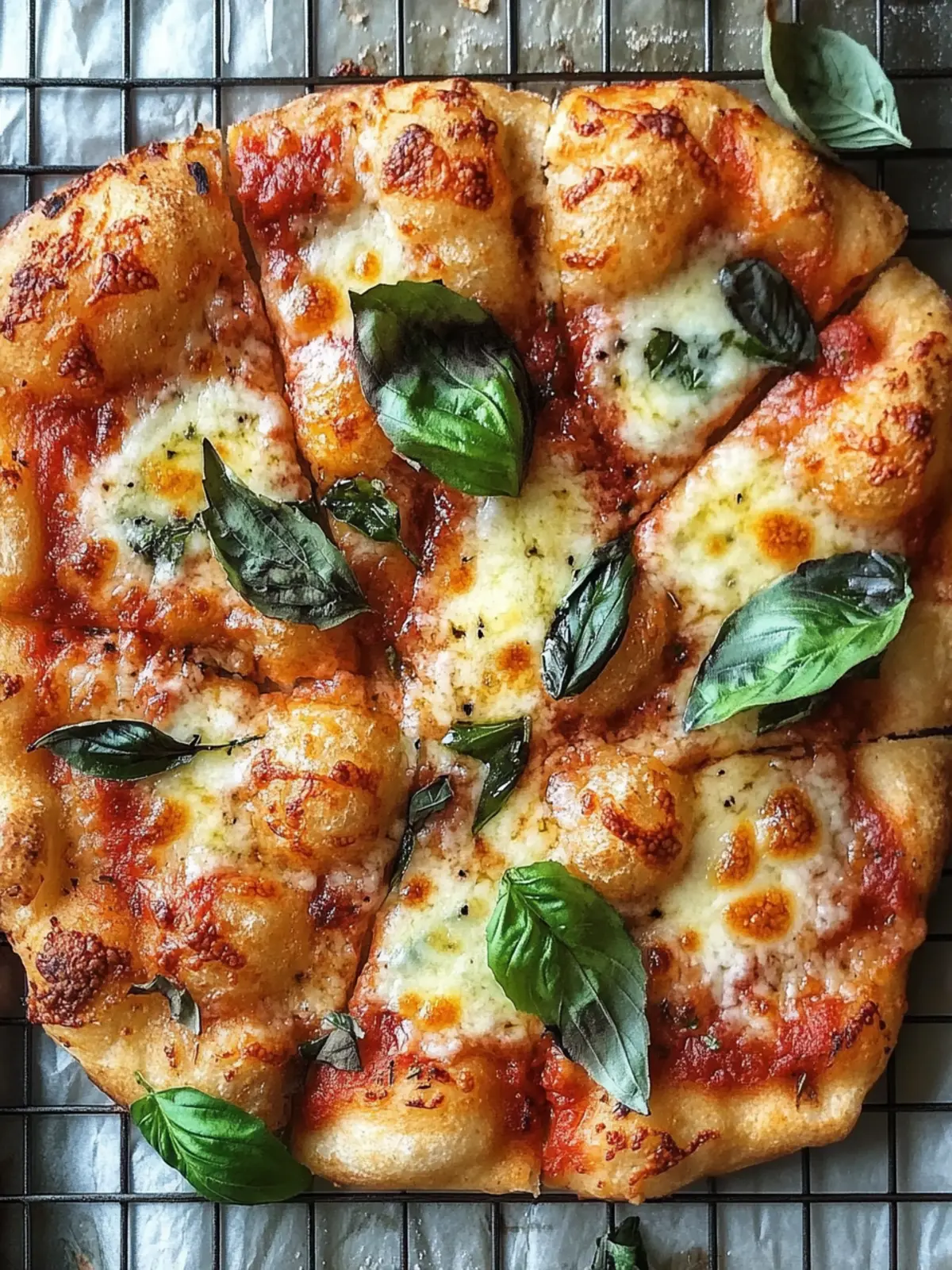 Margherita Pizza Focaccia