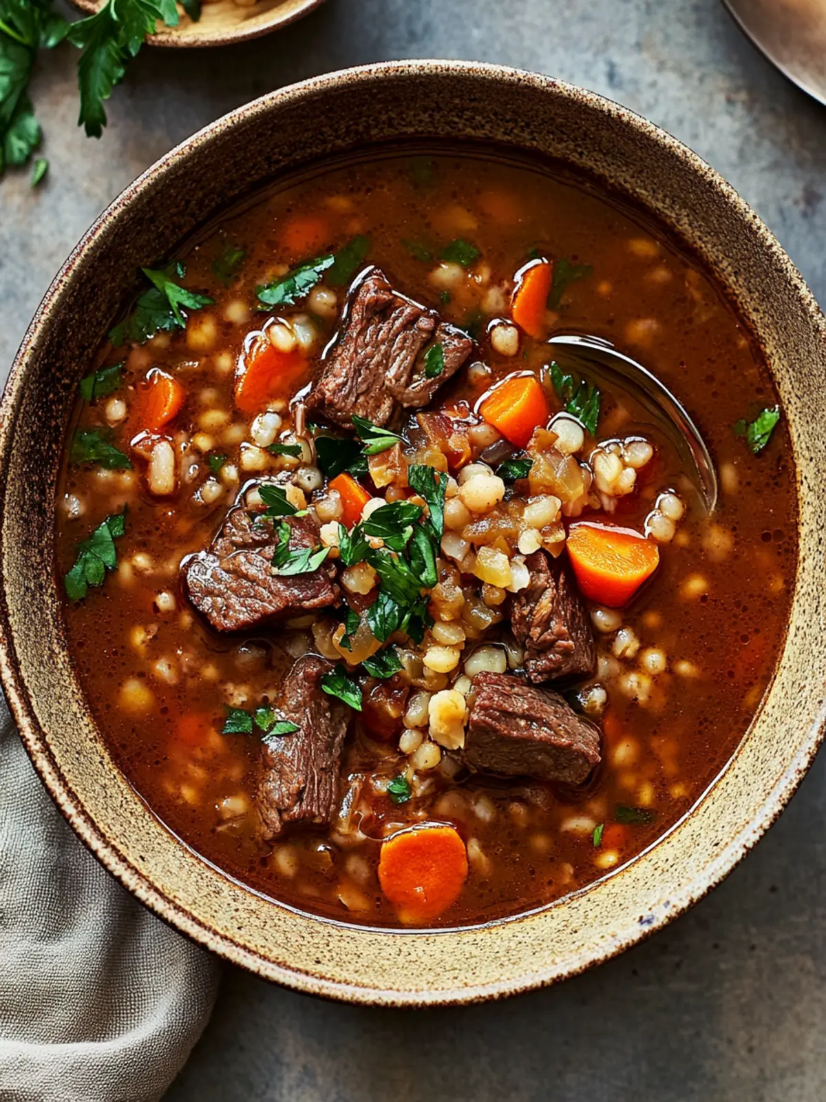 Ultimate Beef & Barley Soup for Cozy Comfort Nights 4 Beef & Barley Soup