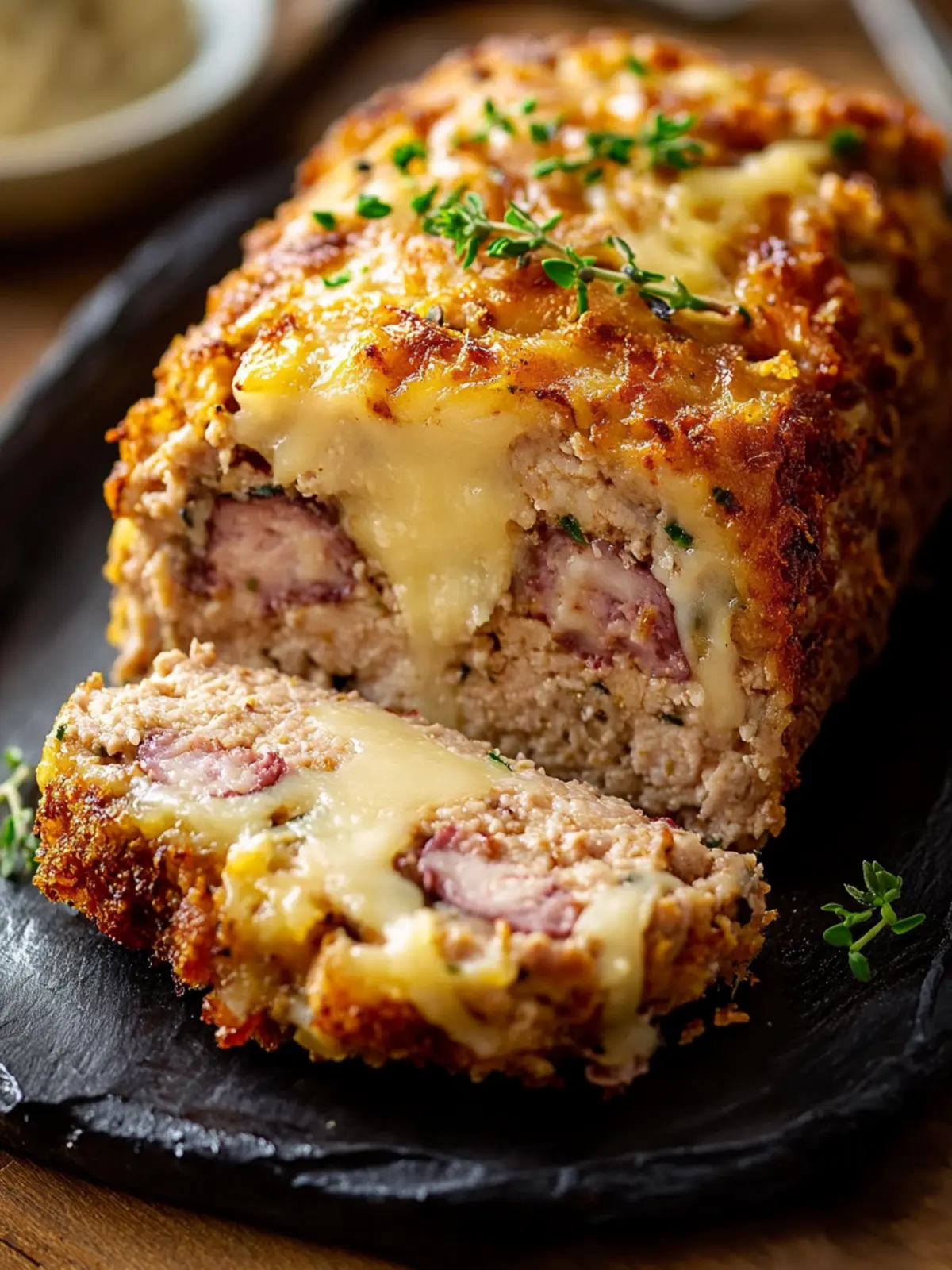 Chicken Cordon Bleu Meatloaf: A Twist on Comfort Food Classic 2 Chicken Cordon Bleu Meatloaf