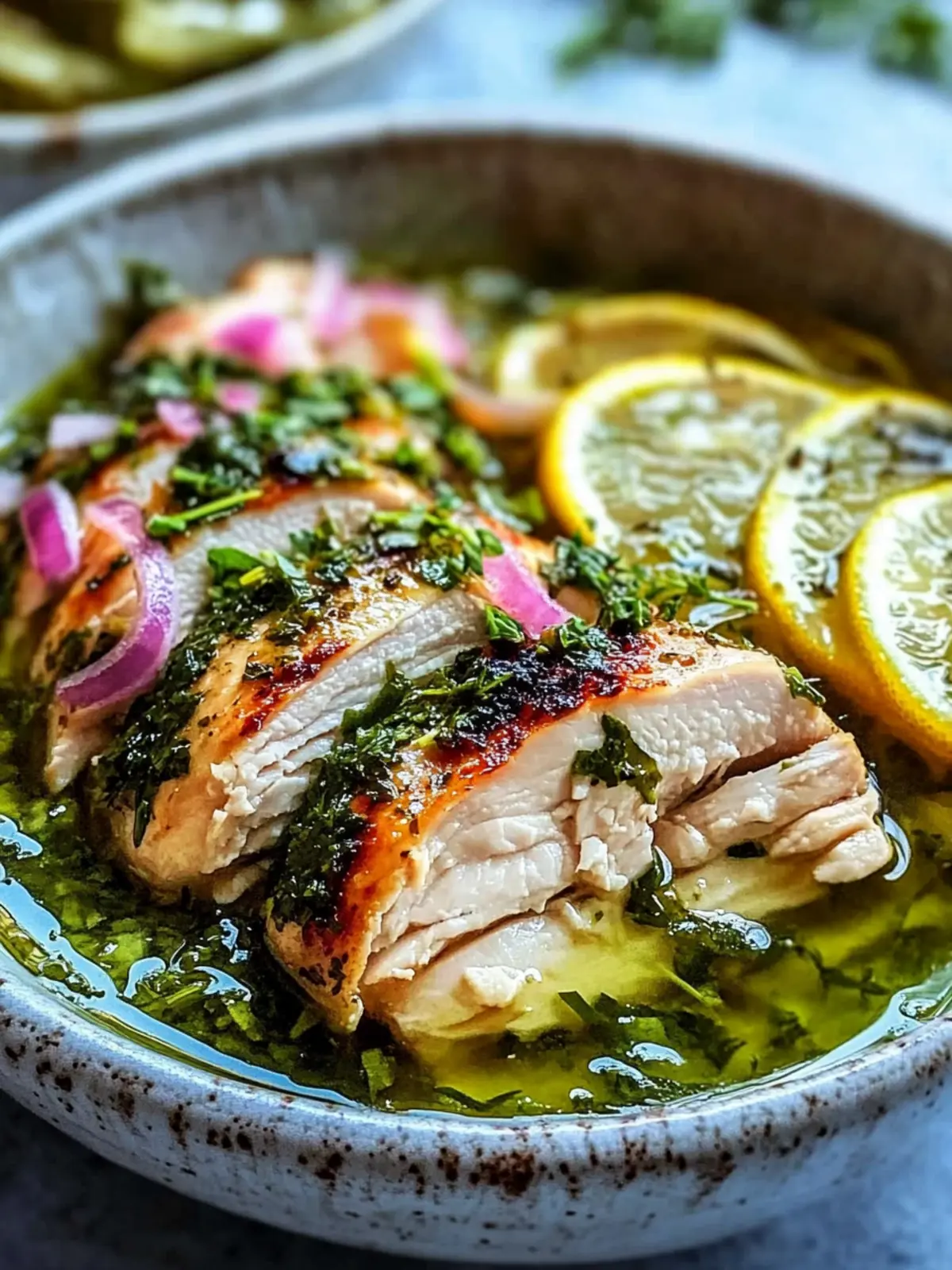 Green Herby Chicken Soup for Cozy Nights at Home 2 Green Herby Chicken