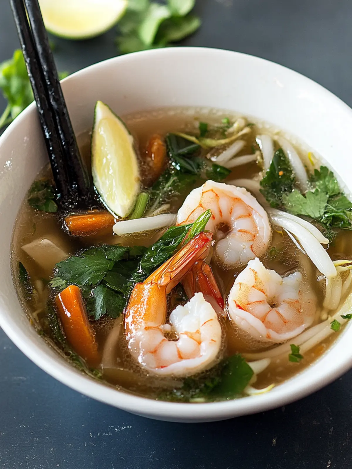 Quick and Easy Shrimp Pho That Will Warm Your Soul 3 Shrimp Pho