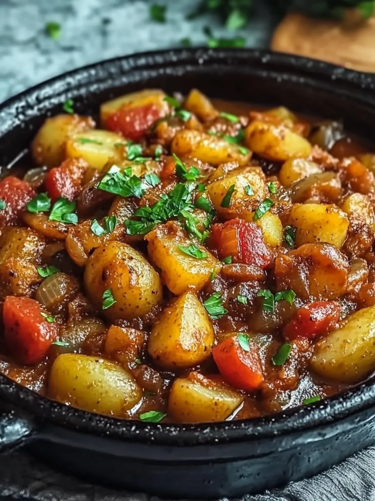 Moroccan Potato Tagine