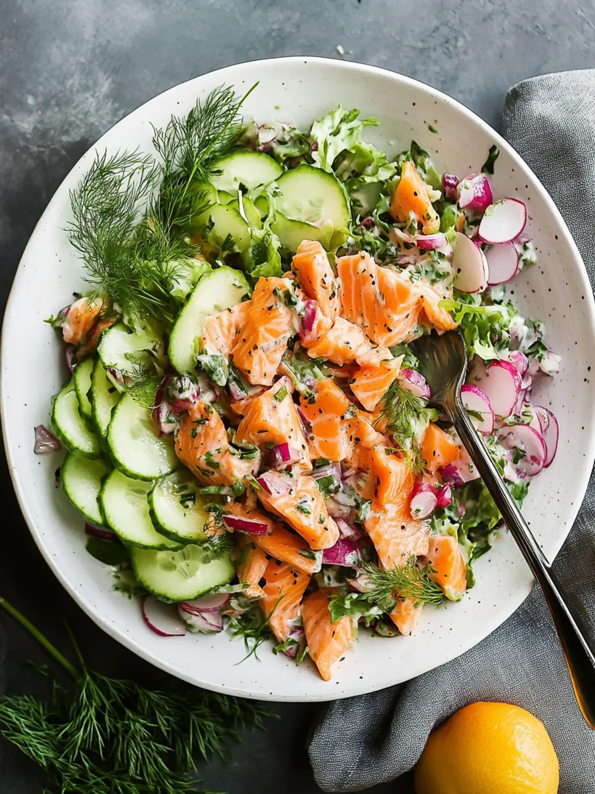 Zesty Salmon Salad that Refreshes Your Summer Meals 2 Salmon Salad