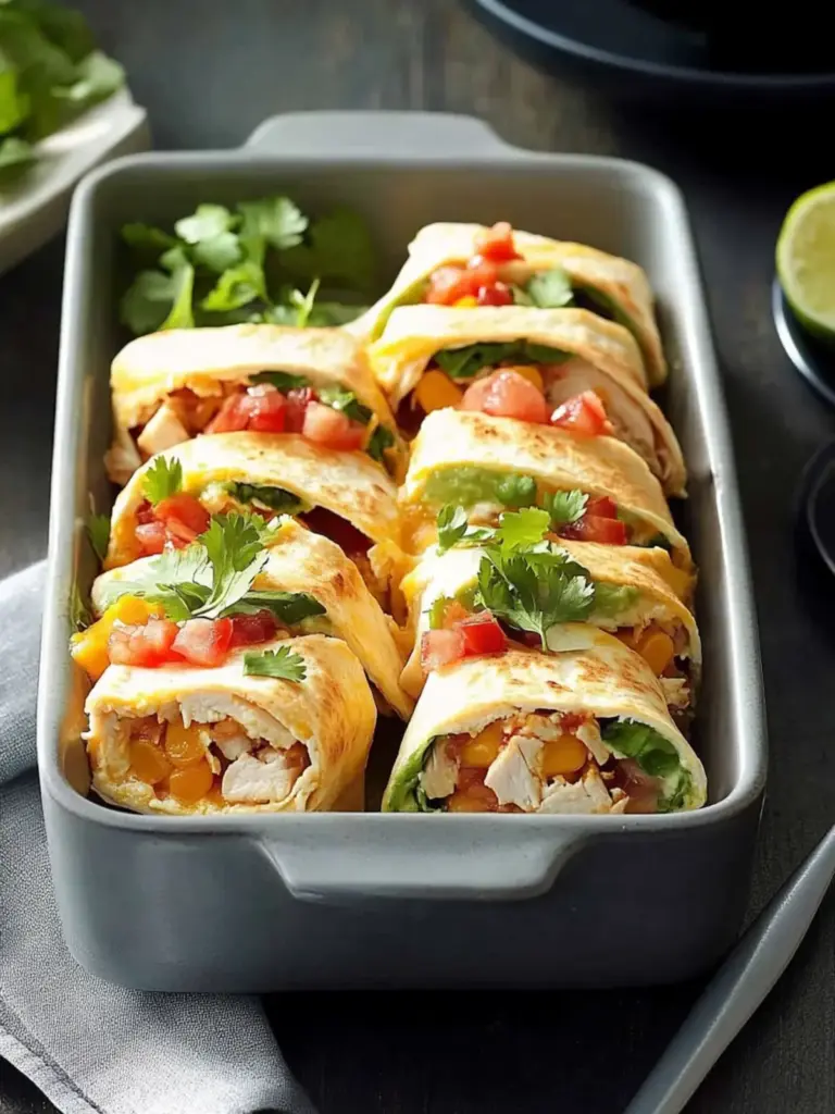 Mexican Turkey Roll-Ups