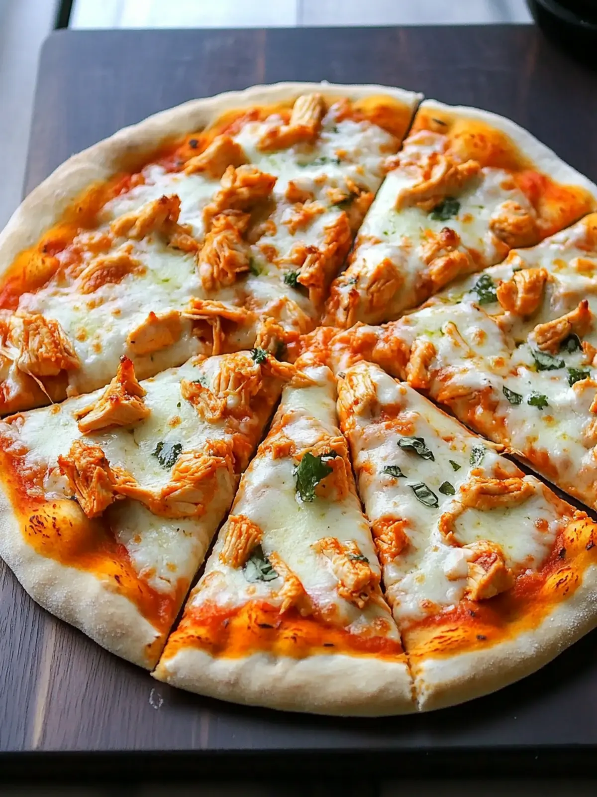 Buffalo Chicken Pizza