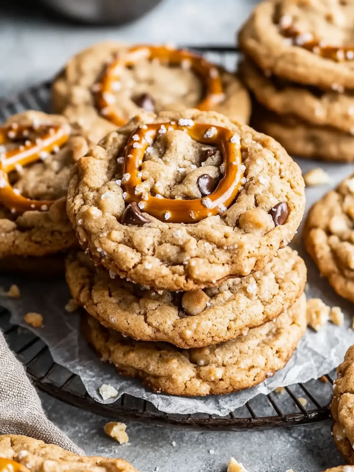 Irresistible Peanut Butter Pretzel Cookies You'll Crave 2 Peanut Butter Pretzel Cookies