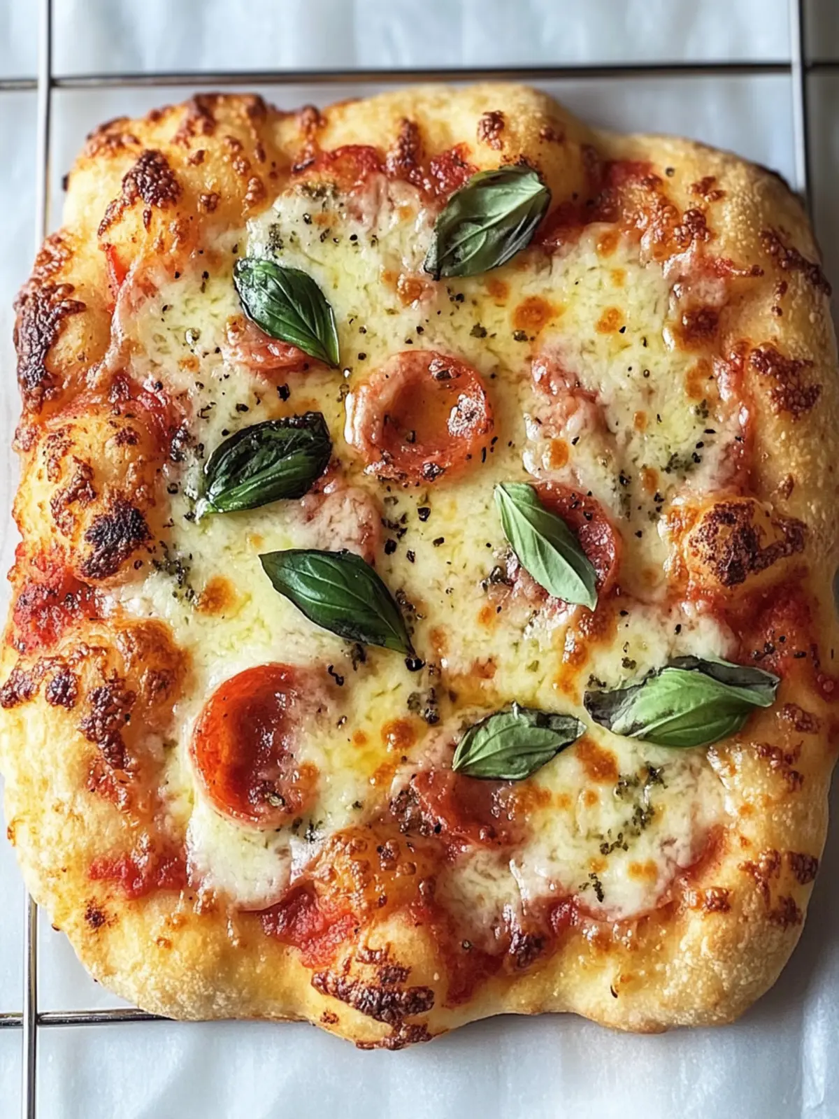 Margherita Pizza Focaccia: Fluffy Homemade Delight Awaits 3 Margherita Pizza Focaccia
