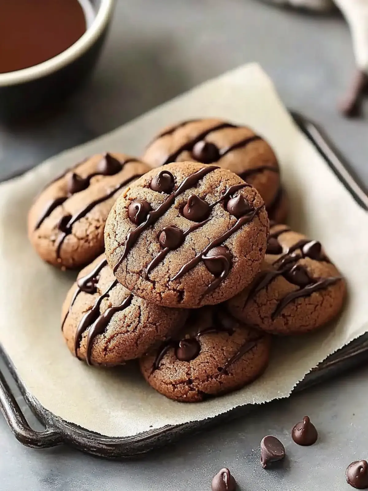Fudgy Chocolate Condensed Milk Cookies in Minutes 2 Chocolate Condensed Milk Cookies