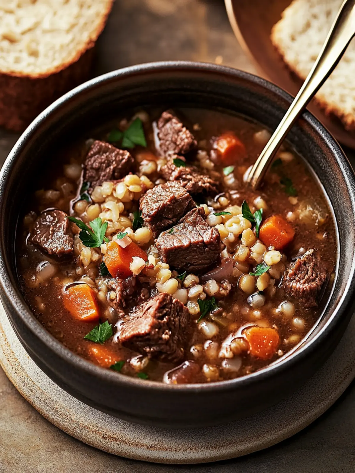 Beef & Barley Soup
