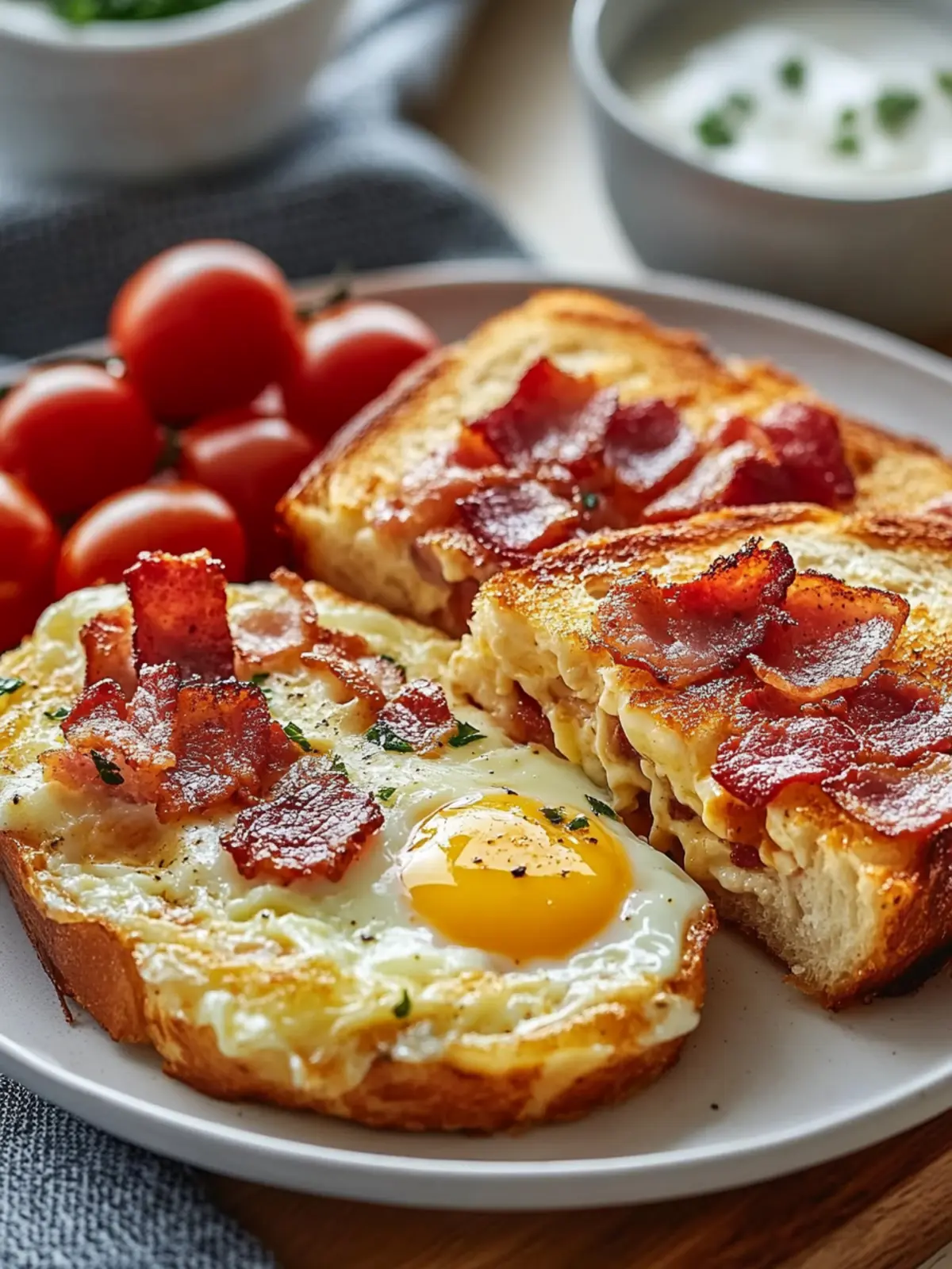 Bacon Egg and Cheese Breakfast