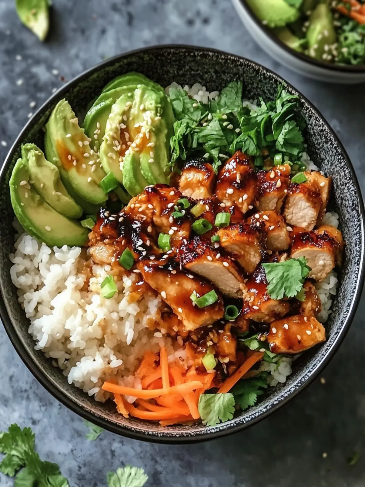 Sticky Chicken Bowls for a Cozy Weeknight Comfort Meal 3 Sticky Chicken Bowls