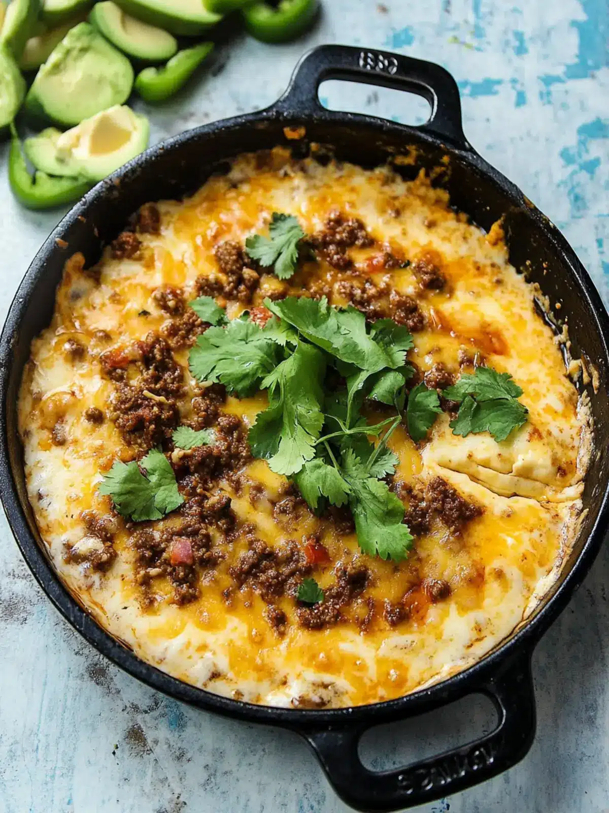 Mouthwatering Queso Fundido with Homemade Chorizo Dip 5 Queso Fundido