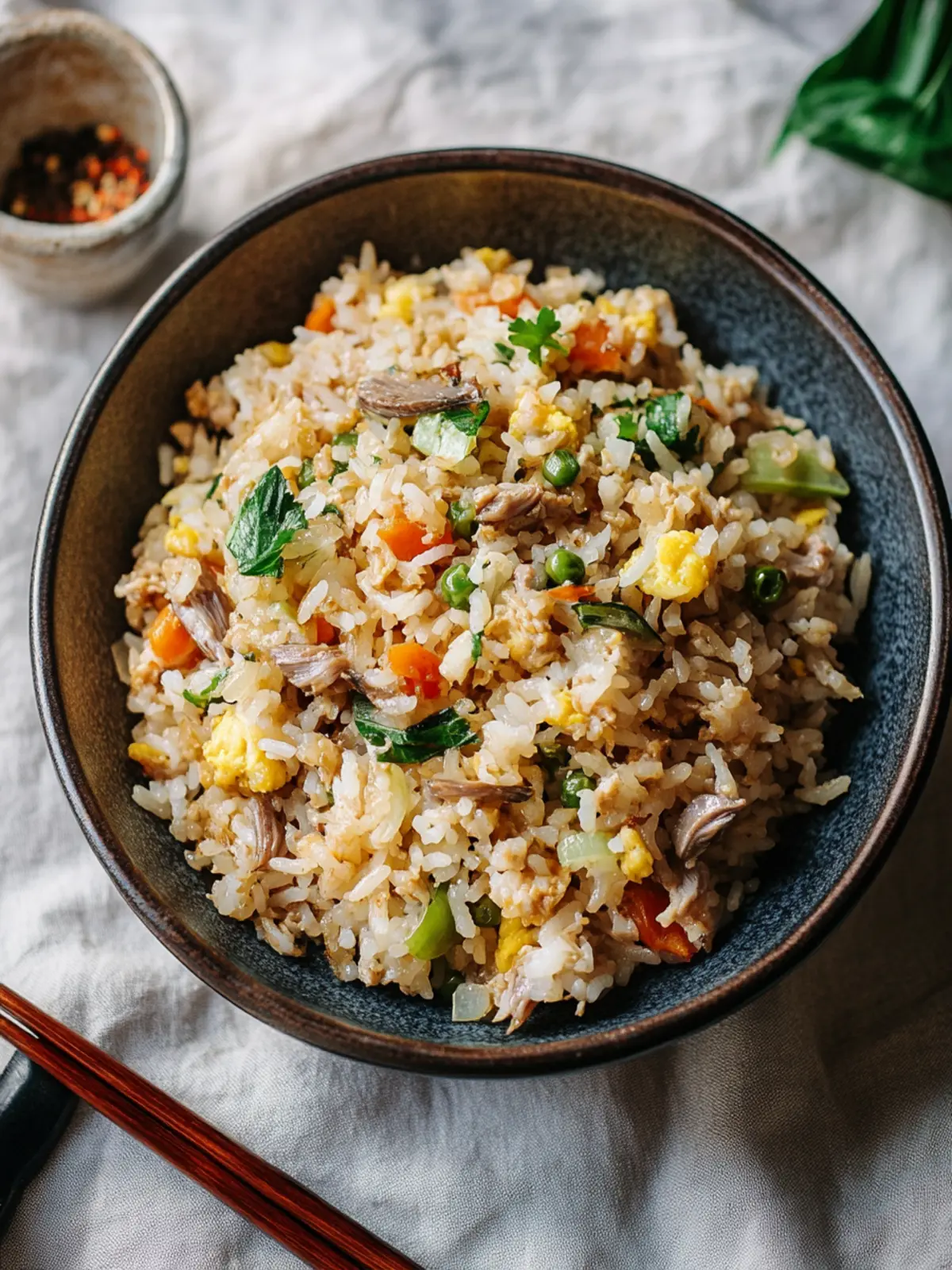 Savory Anchovy Fried Rice for Flavor-Packed Meals 3 Anchovy Fried Rice