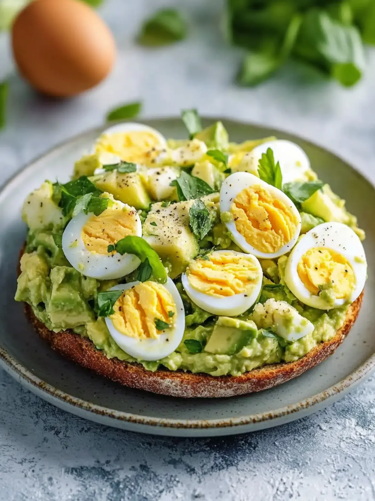 Zesty Avocado Egg Salad That Will Brighten Your Day 3 Zesty Avocado Egg Salad