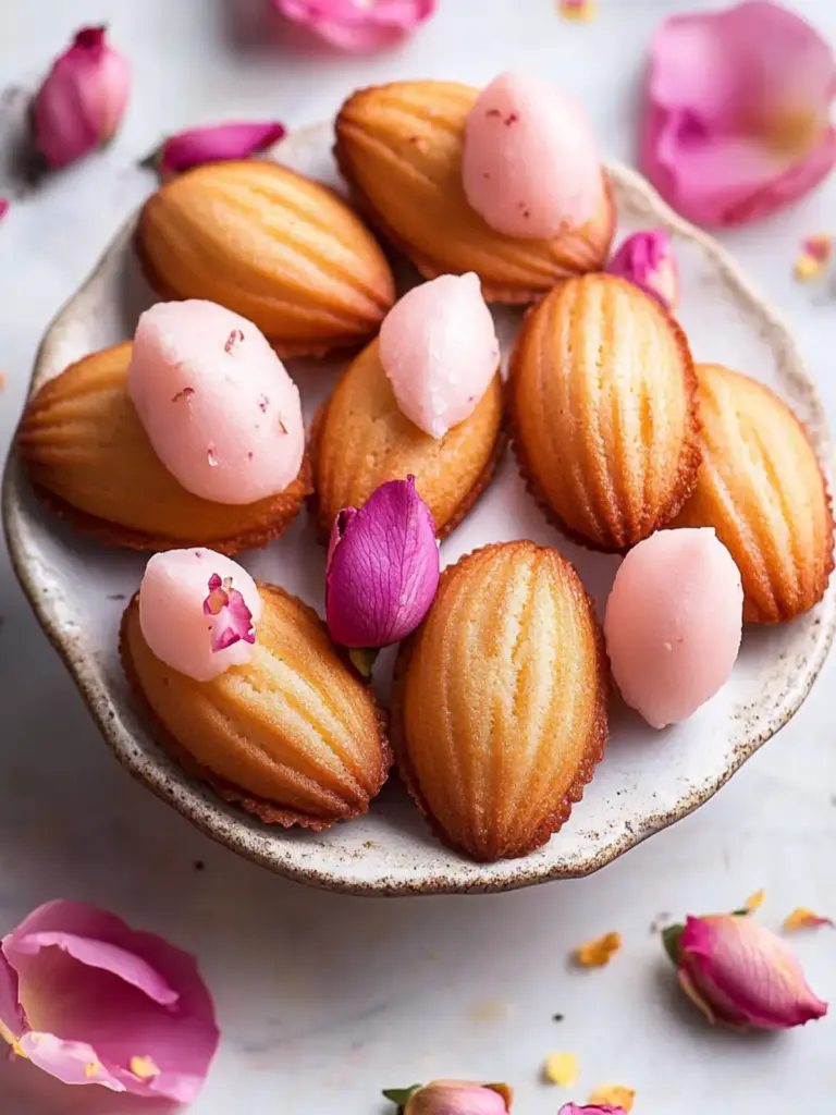 Rose Madeleines