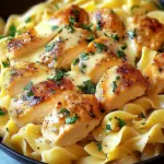 Irresistible Chicken with Buttered Noodles in One Pan 7 Chicken with Buttered Noodles
