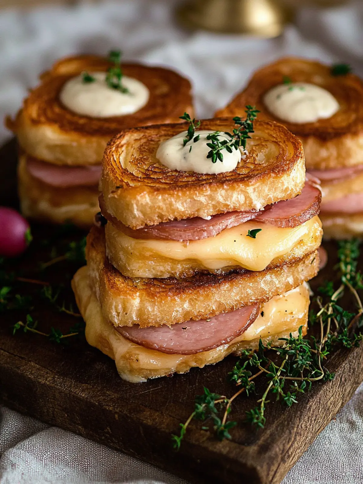 Delicious Mini Croque Monsieur for Irresistible Snack Time 3 Mini Croque Monsieur