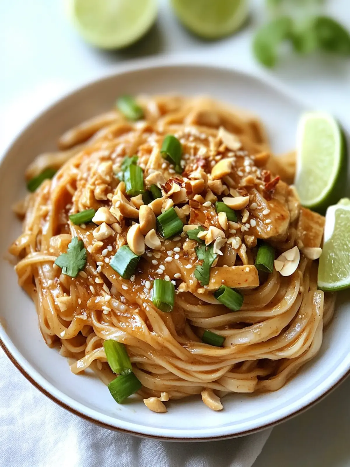 Savory Peanut Sauce Rice Noodles You'll Crave Every Time 4 Peanut Sauce Rice Noodles