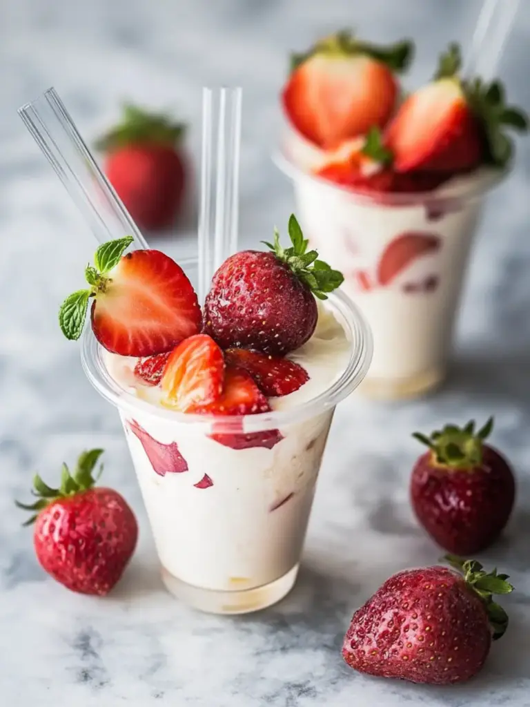 Fresas Con Crema
