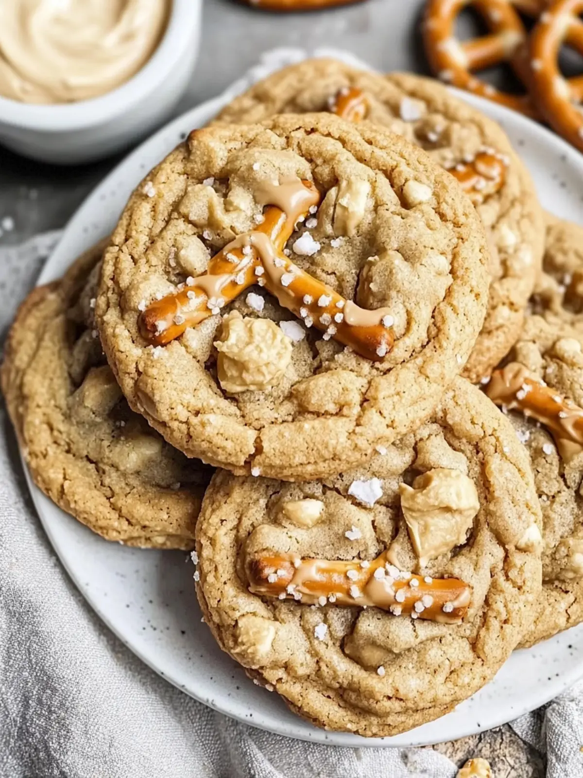 Irresistible Peanut Butter Pretzel Cookies You'll Crave 3 Peanut Butter Pretzel Cookies