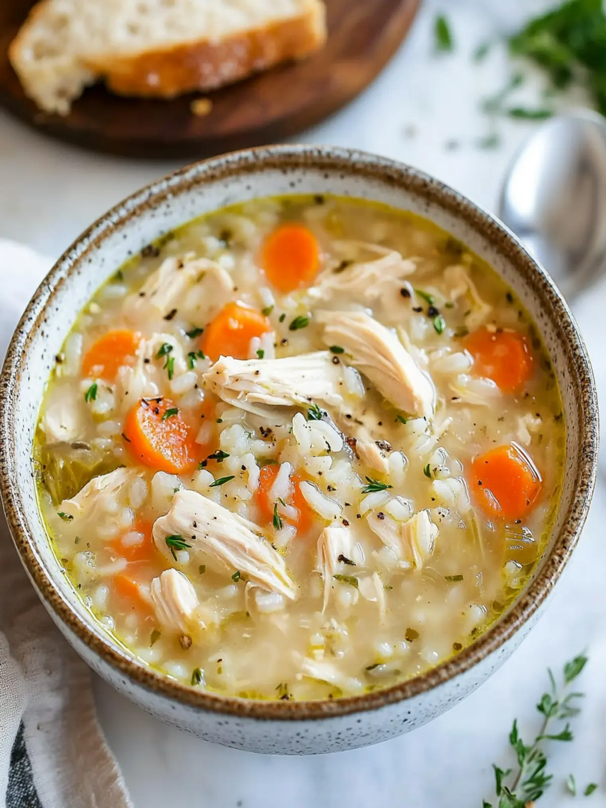 Savor the Comfort: Easy Chicken and Rice Soup Recipe 3 Chicken and Rice Soup