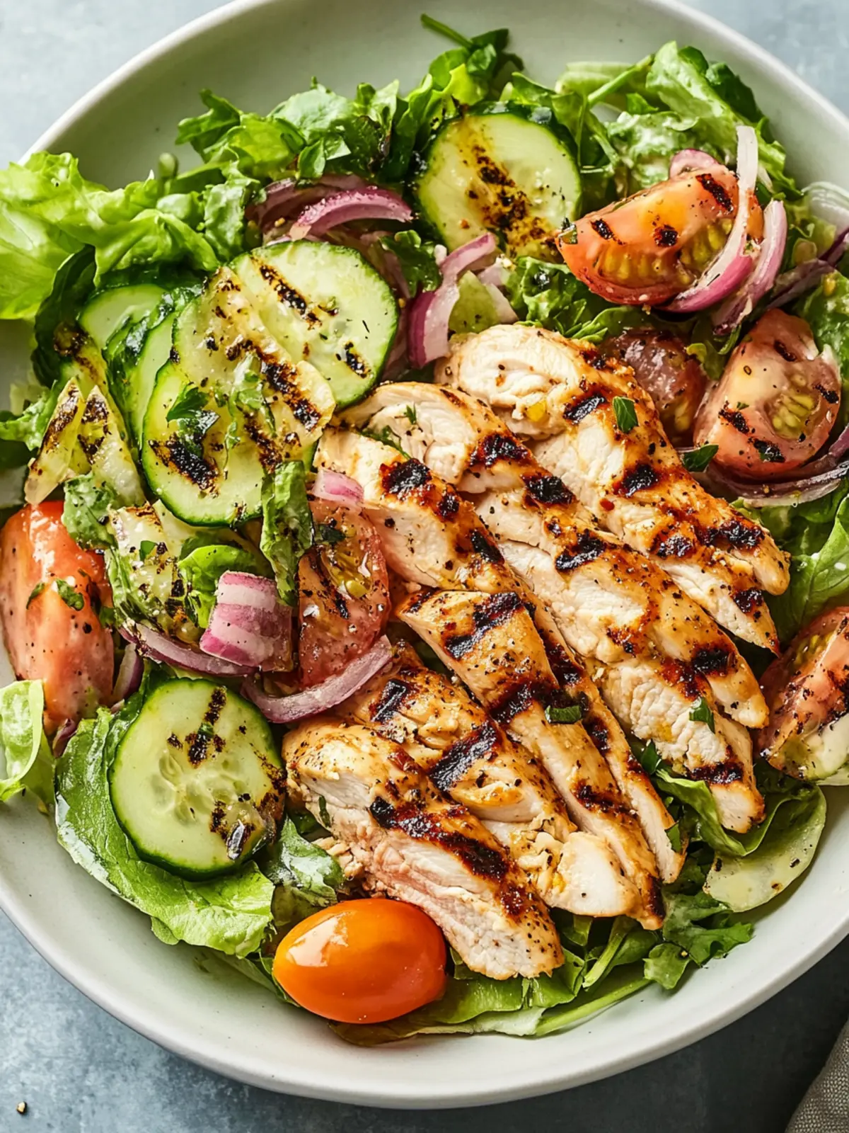 Zesty Grilled Chicken Salad That Beats Fast Food Every Time 4 Grilled Chicken Salad