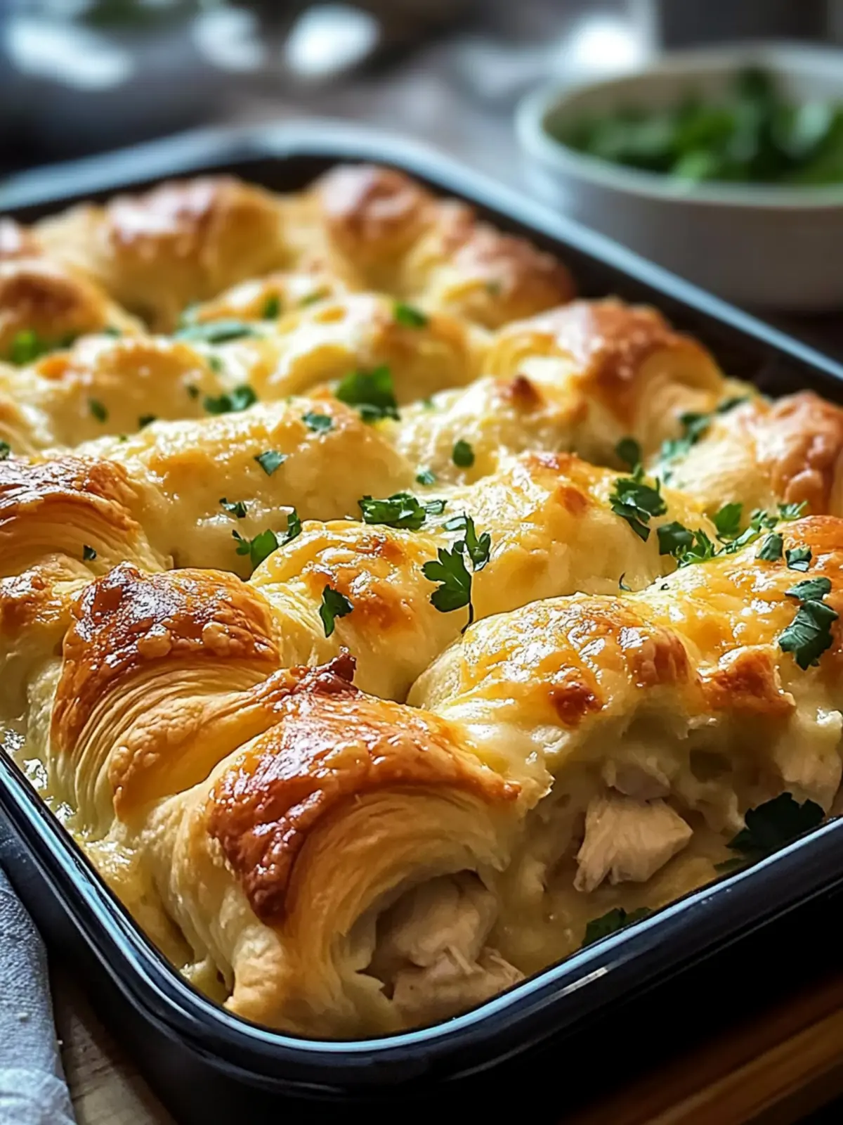 Cheesy Chicken Crescent Bake for Effortless Family Comfort 4 Cheesy Chicken Crescent Bake