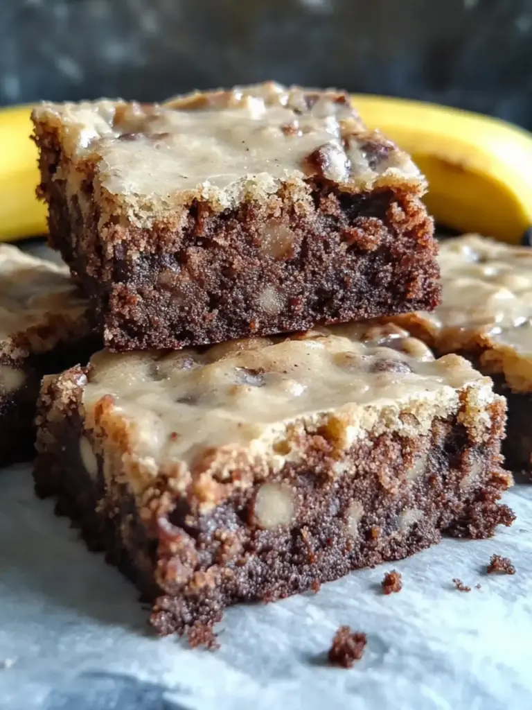 Banana Bread Brownies