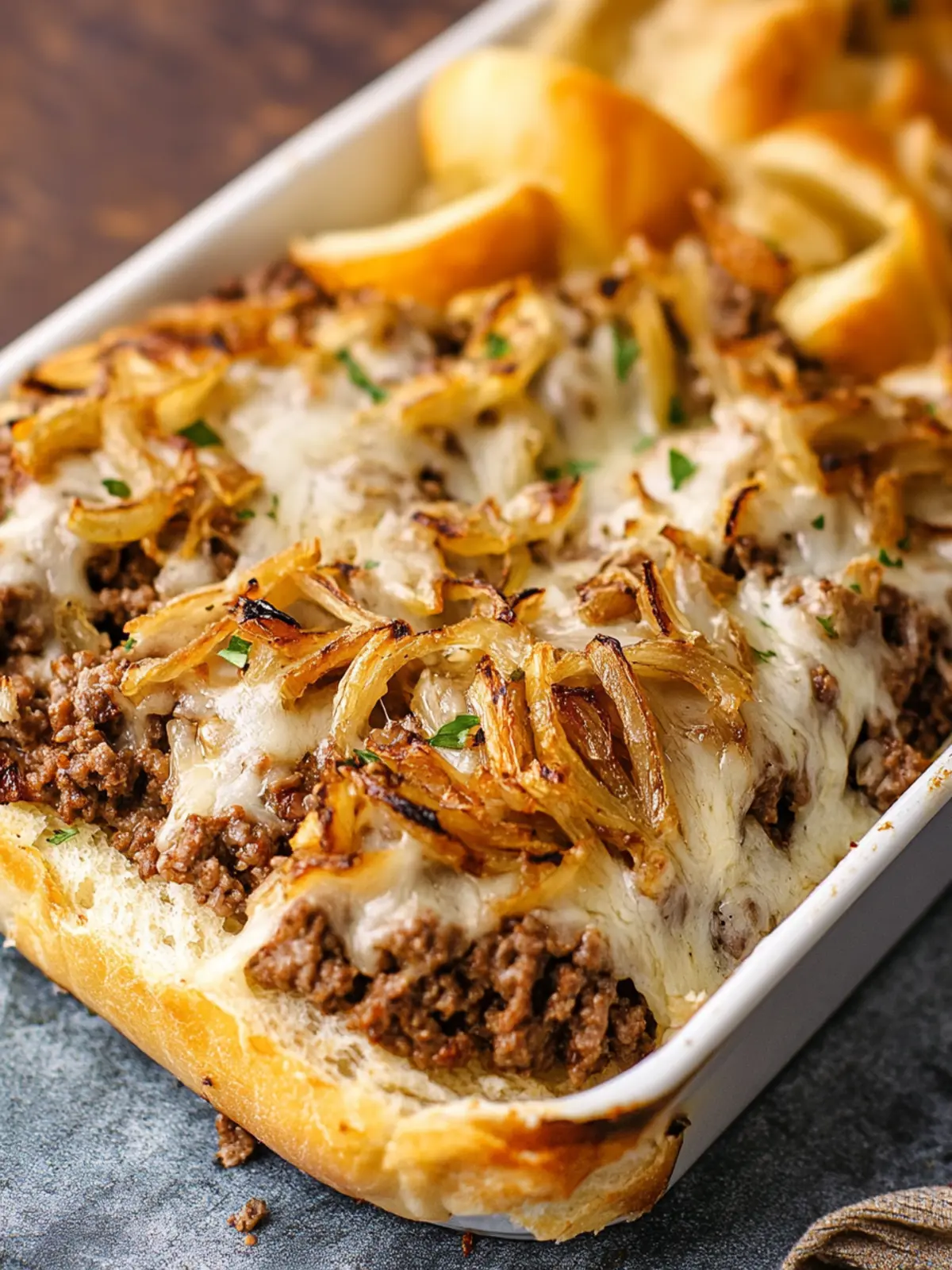 Irresistible French Onion Ground Beef Casserole Delight 4 French Onion Ground Beef