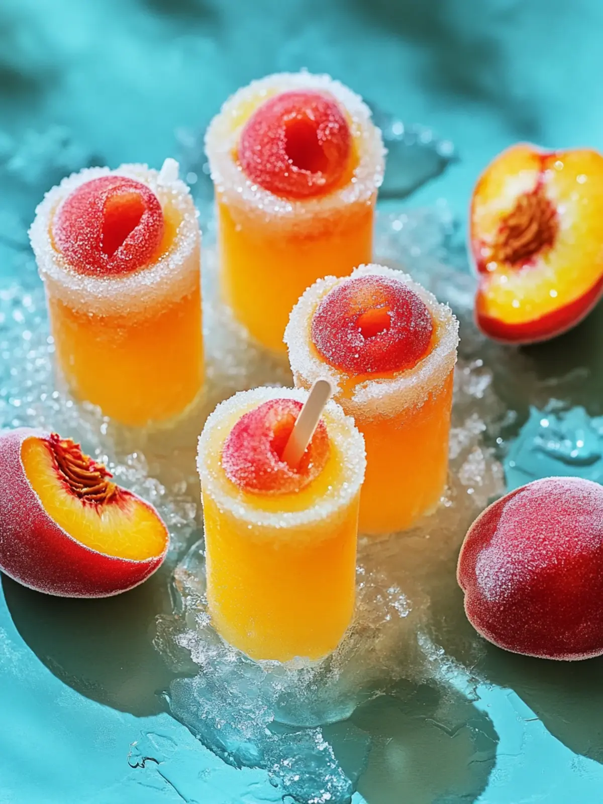 Peach Ring Pop Shots for a Fun, Fruity Party Kick! 4 Peach Ring Pop Shots