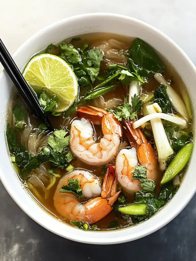 Shrimp Pho
