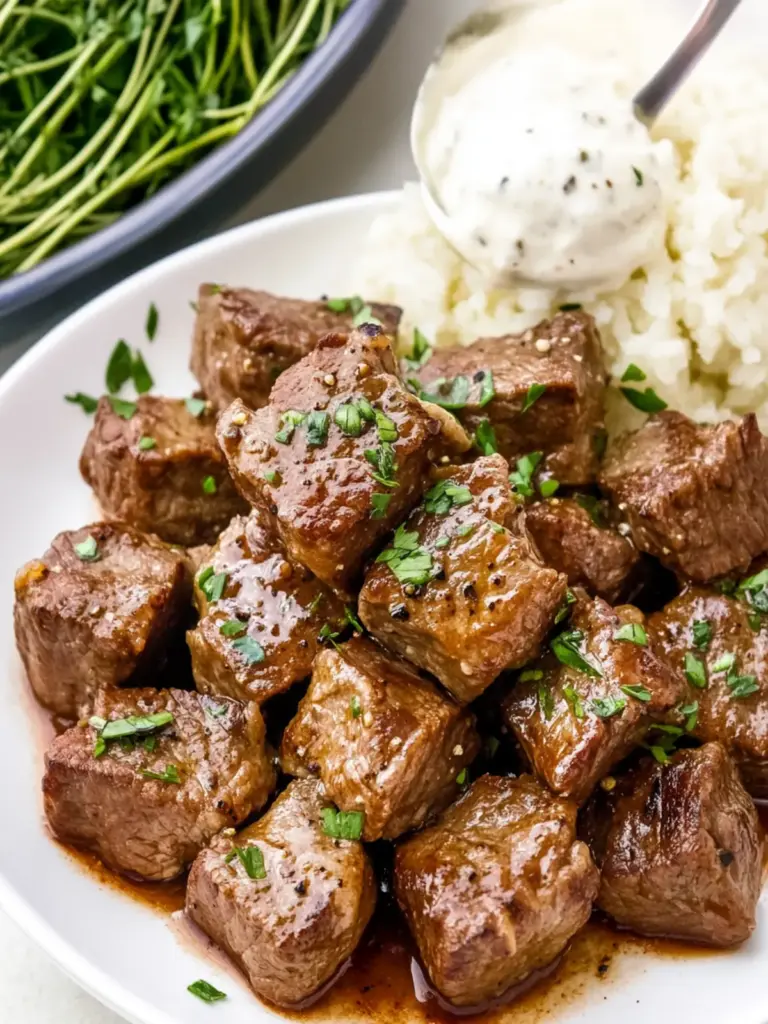 Crock Pot Steak Bites