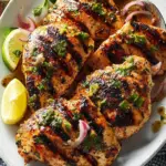 Savor Spiced Grilled Chicken with Zesty Cilantro Butter 9 Spiced Grilled Chicken