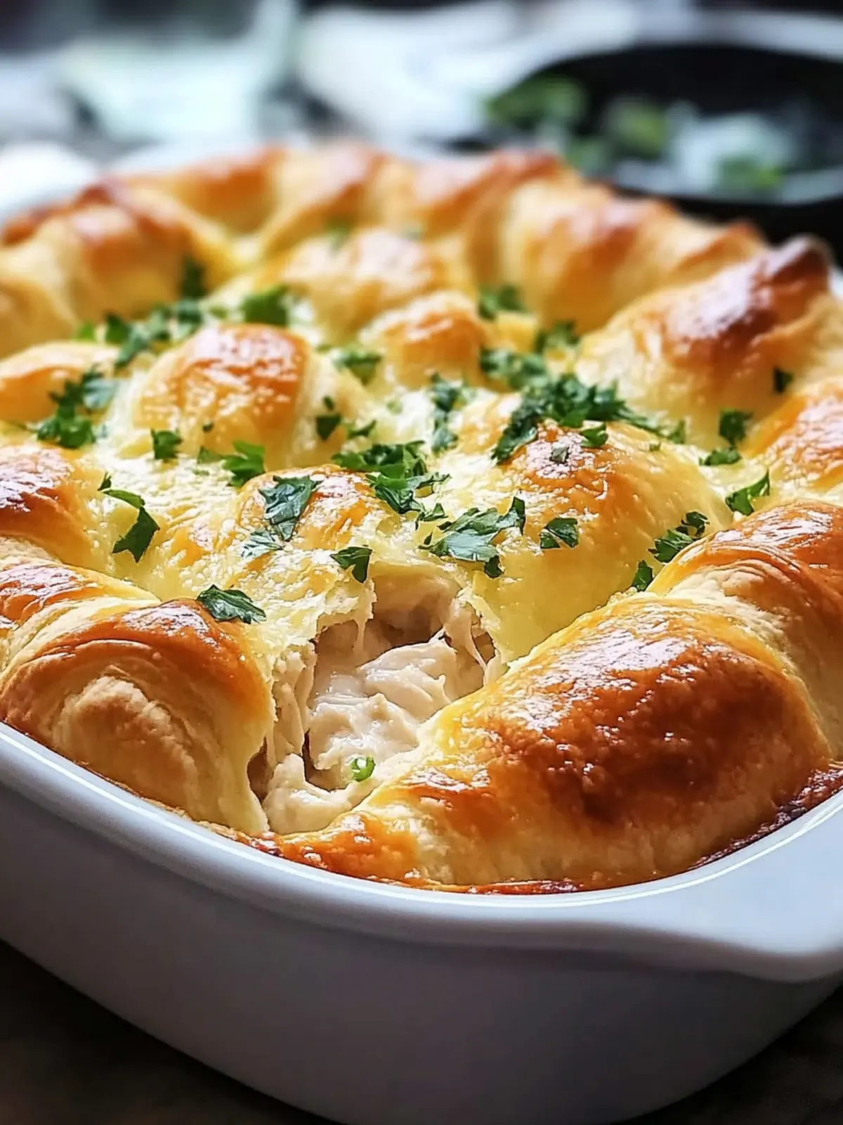 Cheesy Chicken Crescent Bake for Effortless Family Comfort 3 Cheesy Chicken Crescent Bake
