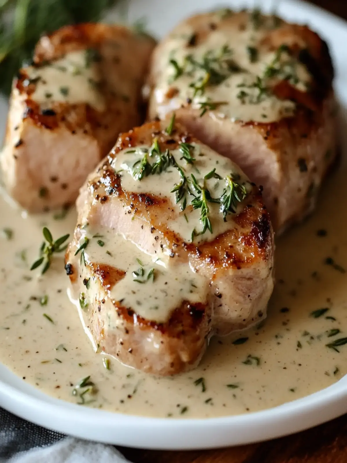 Herb Creamy Pork Tenderloin That Will Wow Your Dinner Guests 4 Herb Creamy Pork Tenderloin