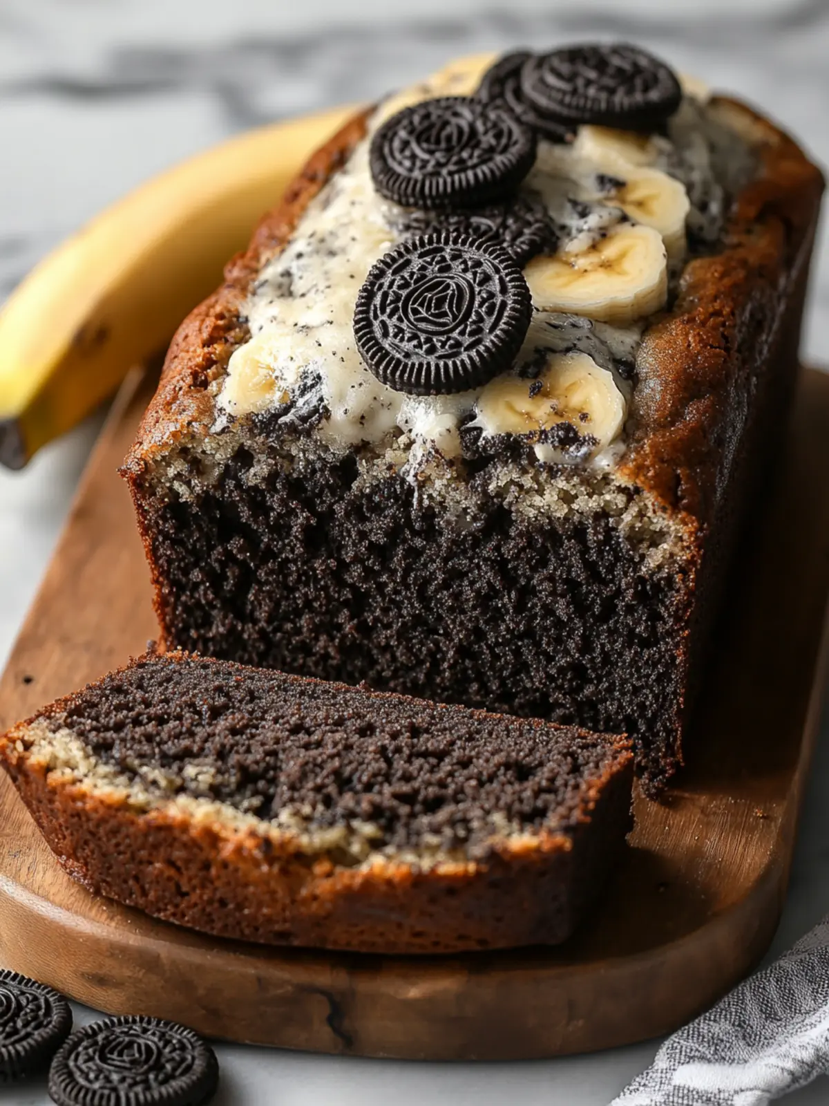 Oreo Banana Bread: A Sweet Twist for Your Snack Time 3 Oreo Banana Bread