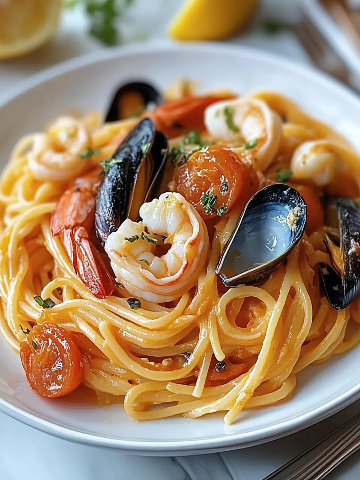 Italian Seafood Pasta: A Coastal Feast in Just 40 Minutes 3 Italian Seafood Pasta