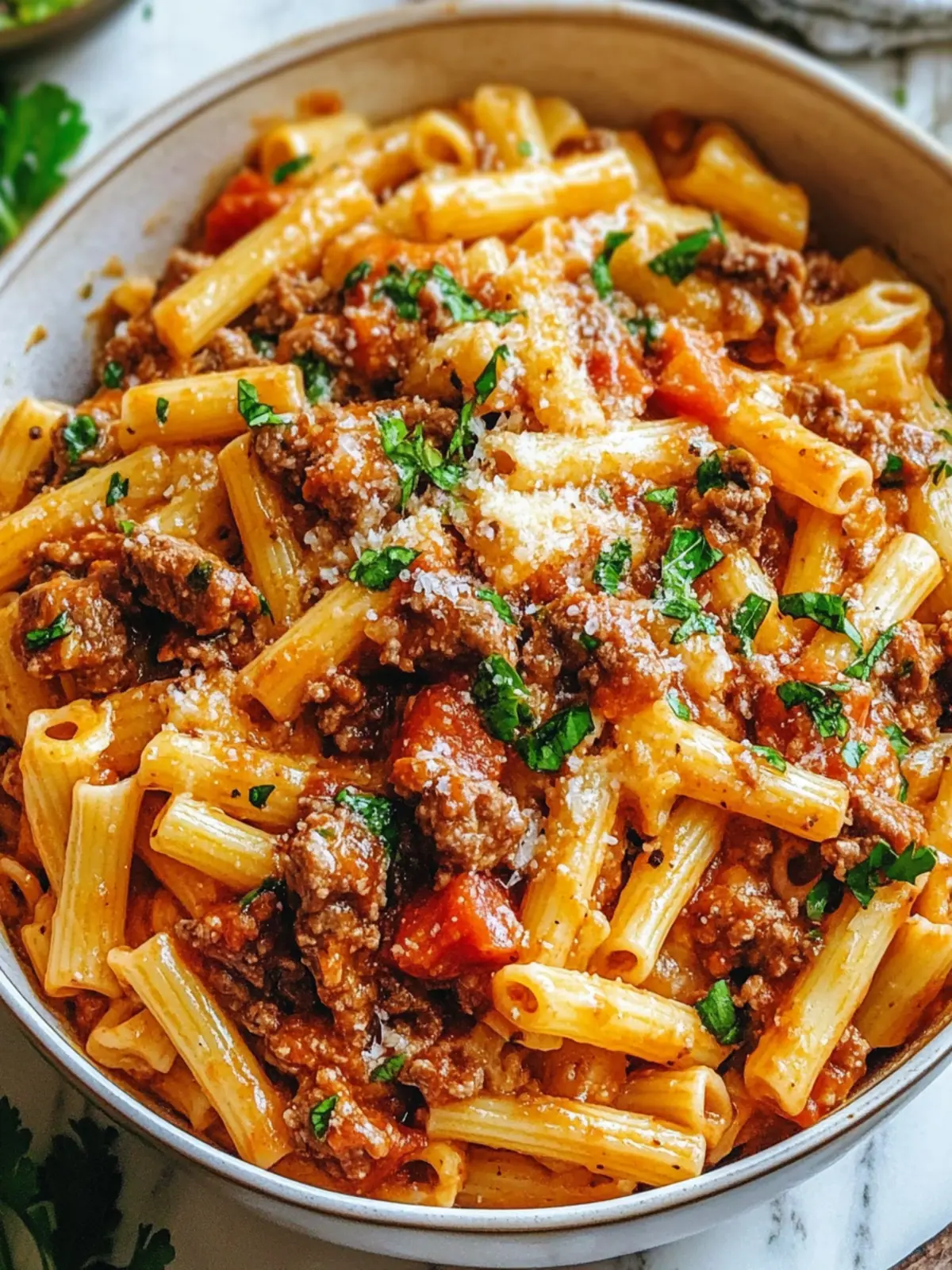 Quick Beef Pasta in Tomato Sauce That Will Wow Your Family 4 Beef Pasta in Tomato Sauce
