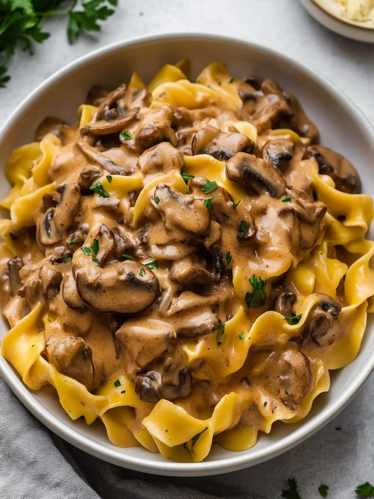 Creamy Beef and Mushroom Stroganoff You'll Crave Again 4 Creamy Beef and Mushroom Stroganoff